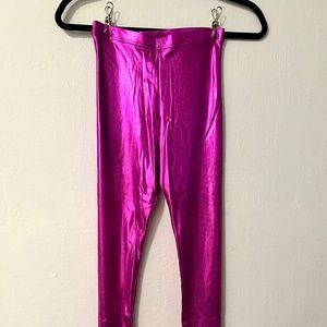 American Apparel Hot Pink leggings